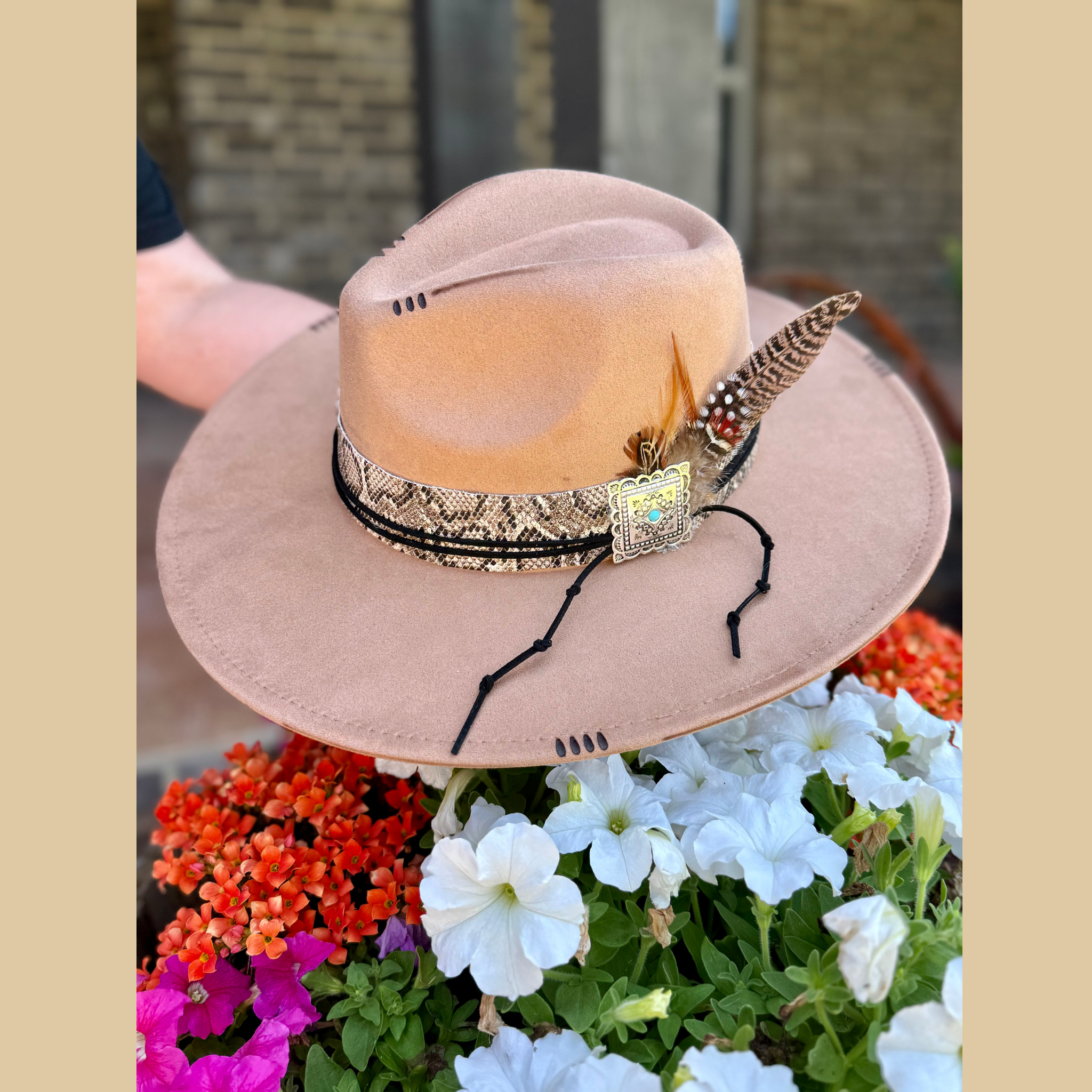 Carolina Wren Wide Brim Fedora