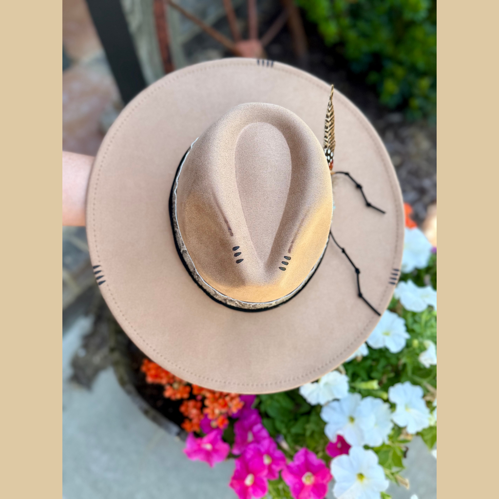 Carolina Wren Wide Brim Fedora