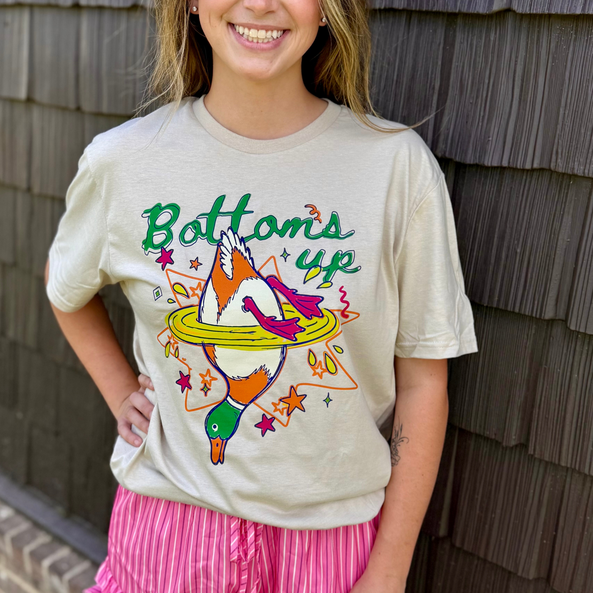 Bottoms Up Graphic Tee