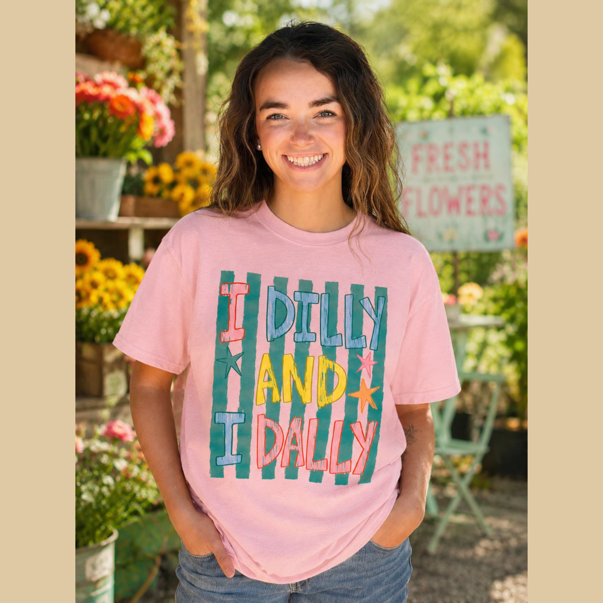 I Dilly and I Dally Graphic Tee