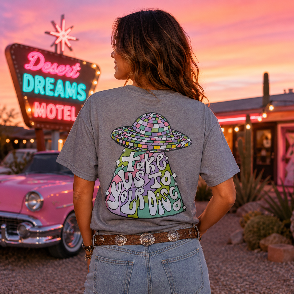Take Us To Your Disco Graphic Tee