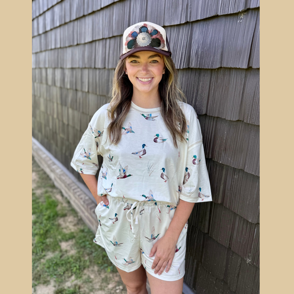 Duck Duck Cute Short Set