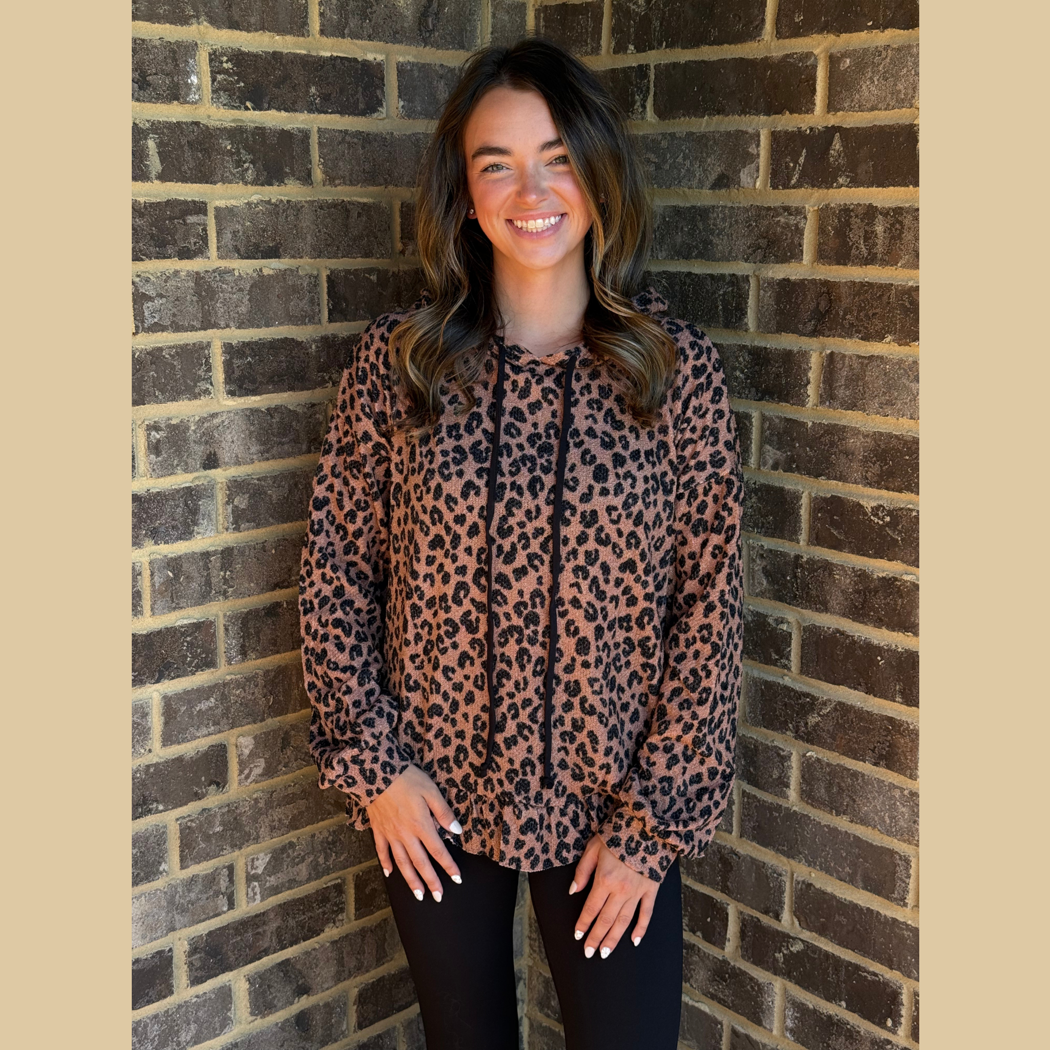 Wild Side Leopard Hoodie