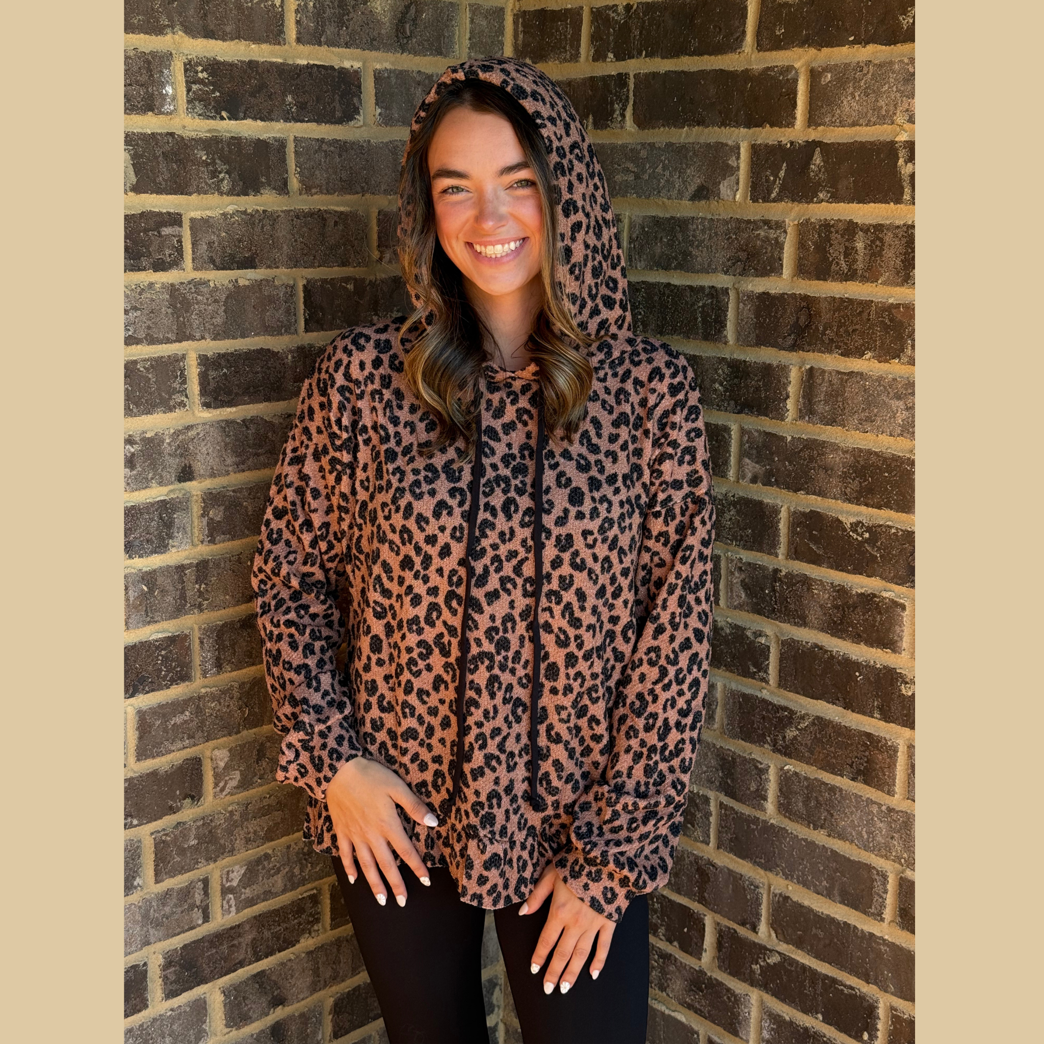 Wild Side Leopard Hoodie