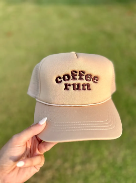 Coffee Run Trucker Hat