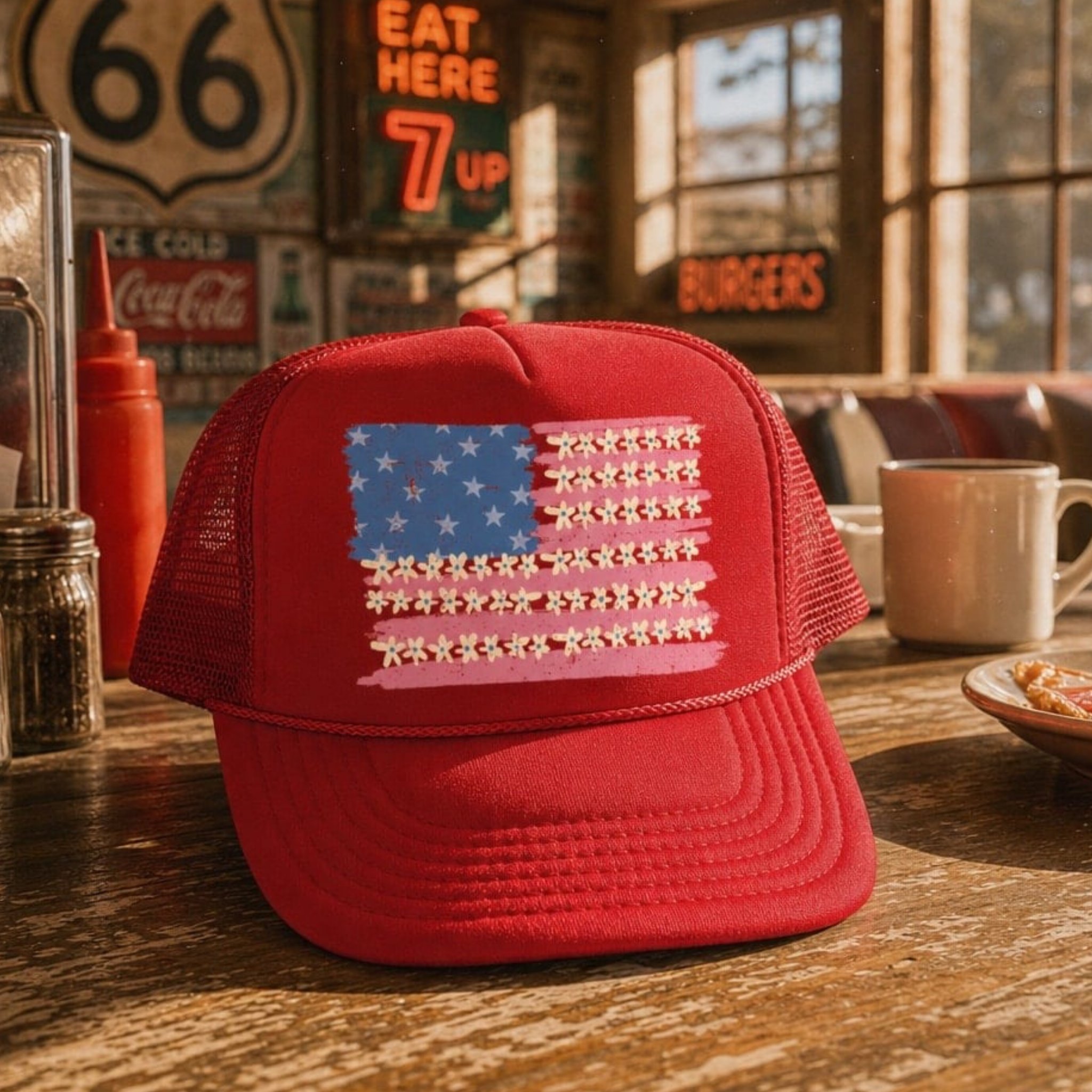 All American Girl Trucker Hat